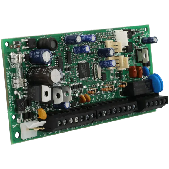Centrale câblée PARADOX de 4 zones sur plaque / Référence SP4000 - TSA Distribution