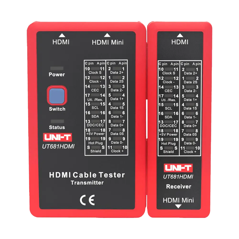 Testeur de câbles UNI-T / Référence UT681HDMI - TSA Distribution