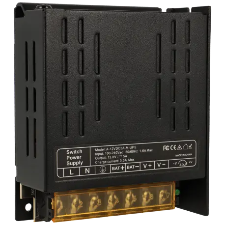 Source d'alimentation dc 13.8v 5a / Référence A-12VDC5A-M-UPS