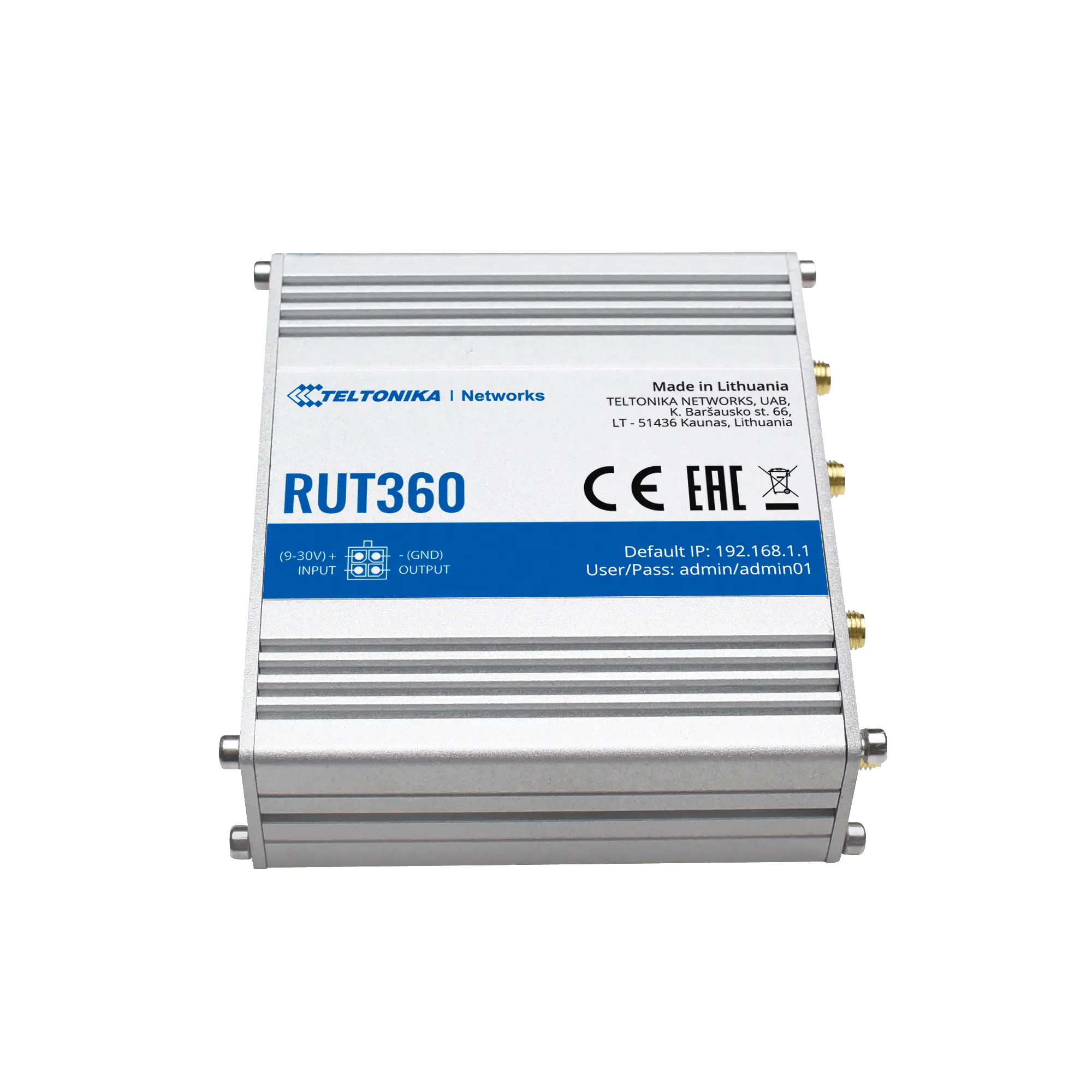 Routeur Teltonika 4G Industriel / Référence TK-RUT360 - TSA Distribution