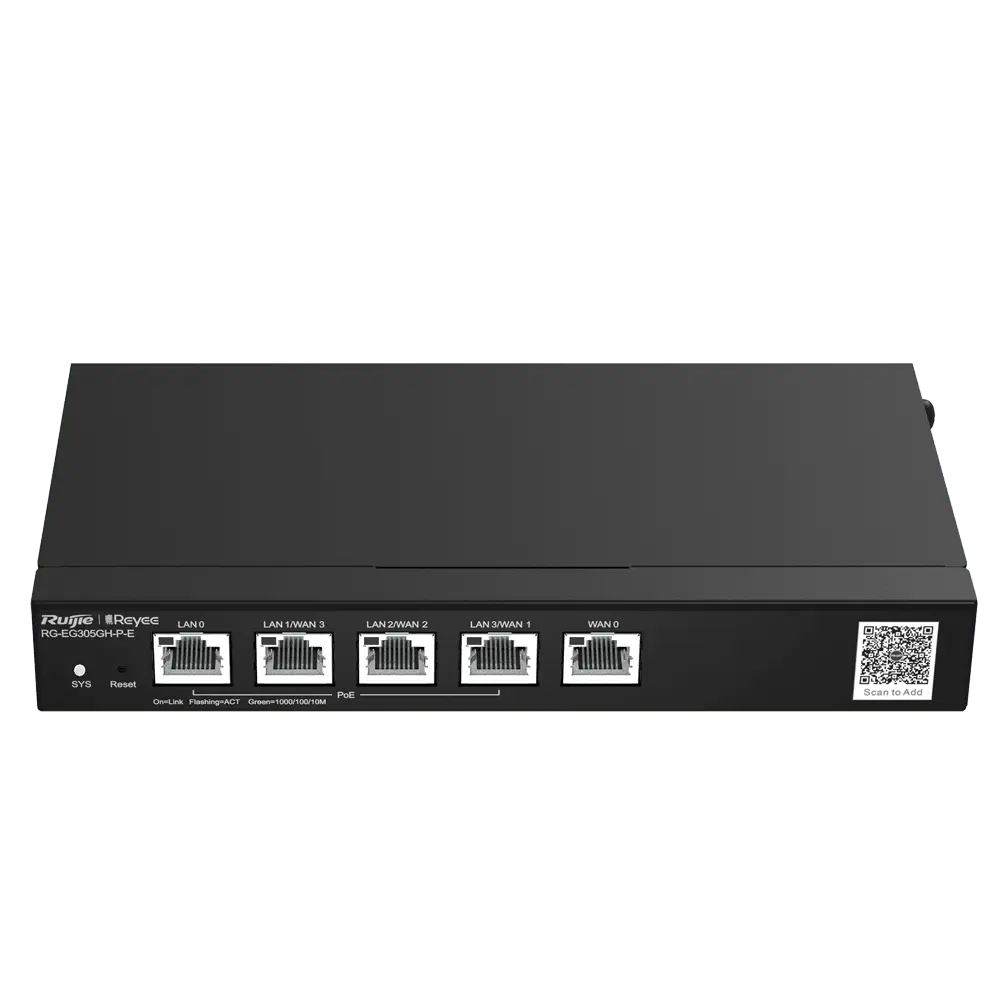 Routeur Reyee PoE contrôleur Cloud / Référence RG-EG305GH-P-E - TSA Distribution