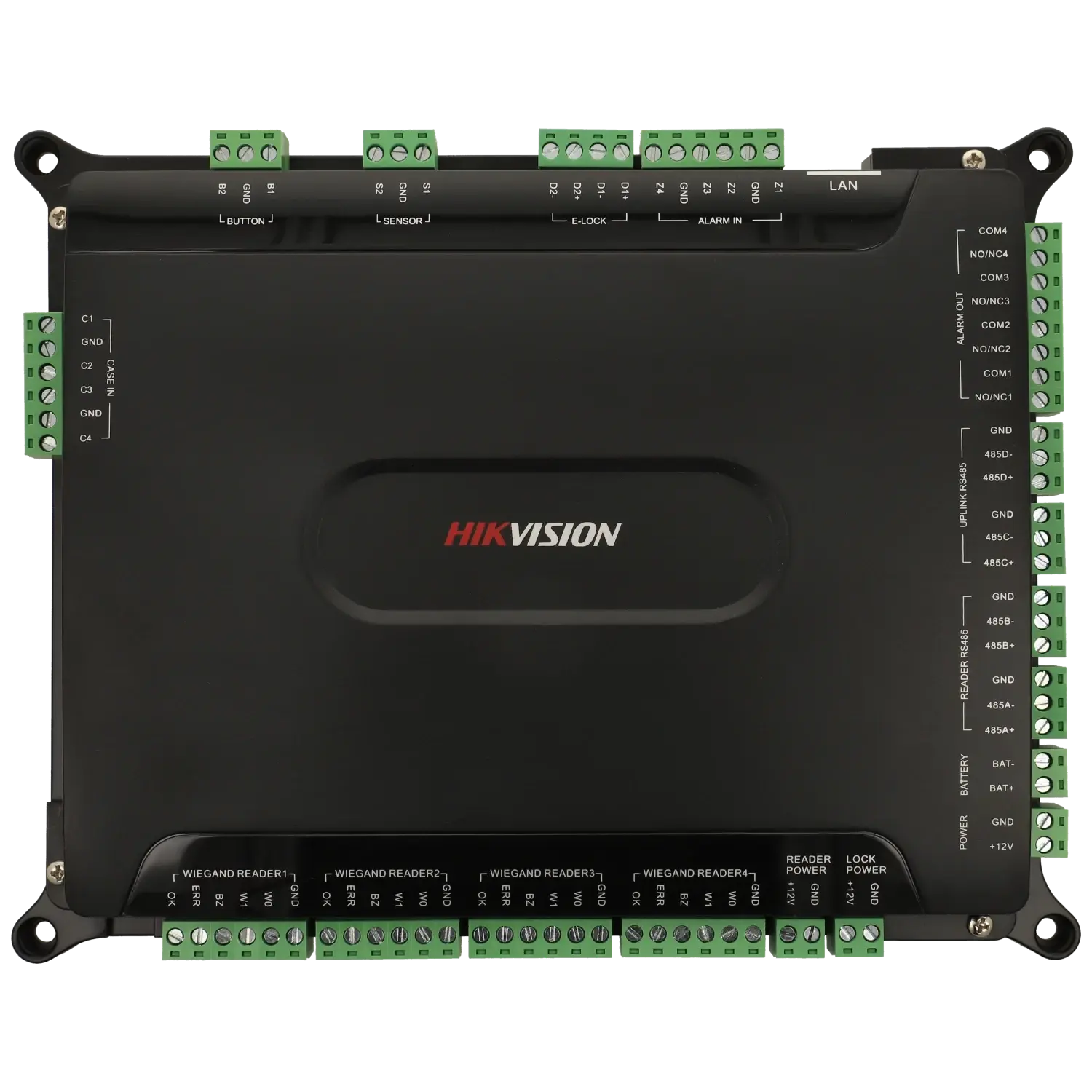 Contrôleur HIKVISION pour 4 (2 portes) lecteurs / Référence DS-K2602T-MAINBOARD