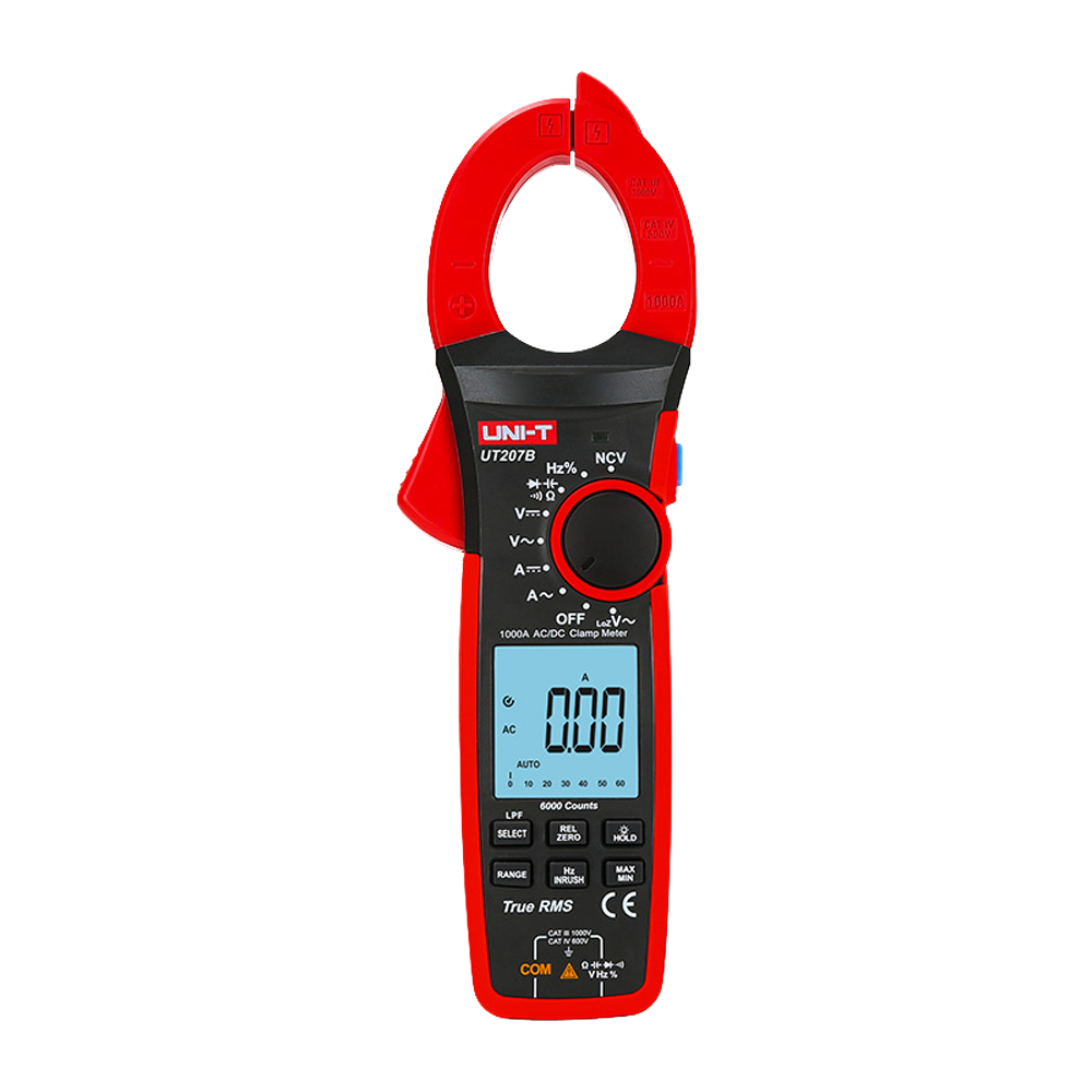 Pince de mesure ampère CAT III 1000V/ CAT IV 600V UNI-T / Référence UT207B