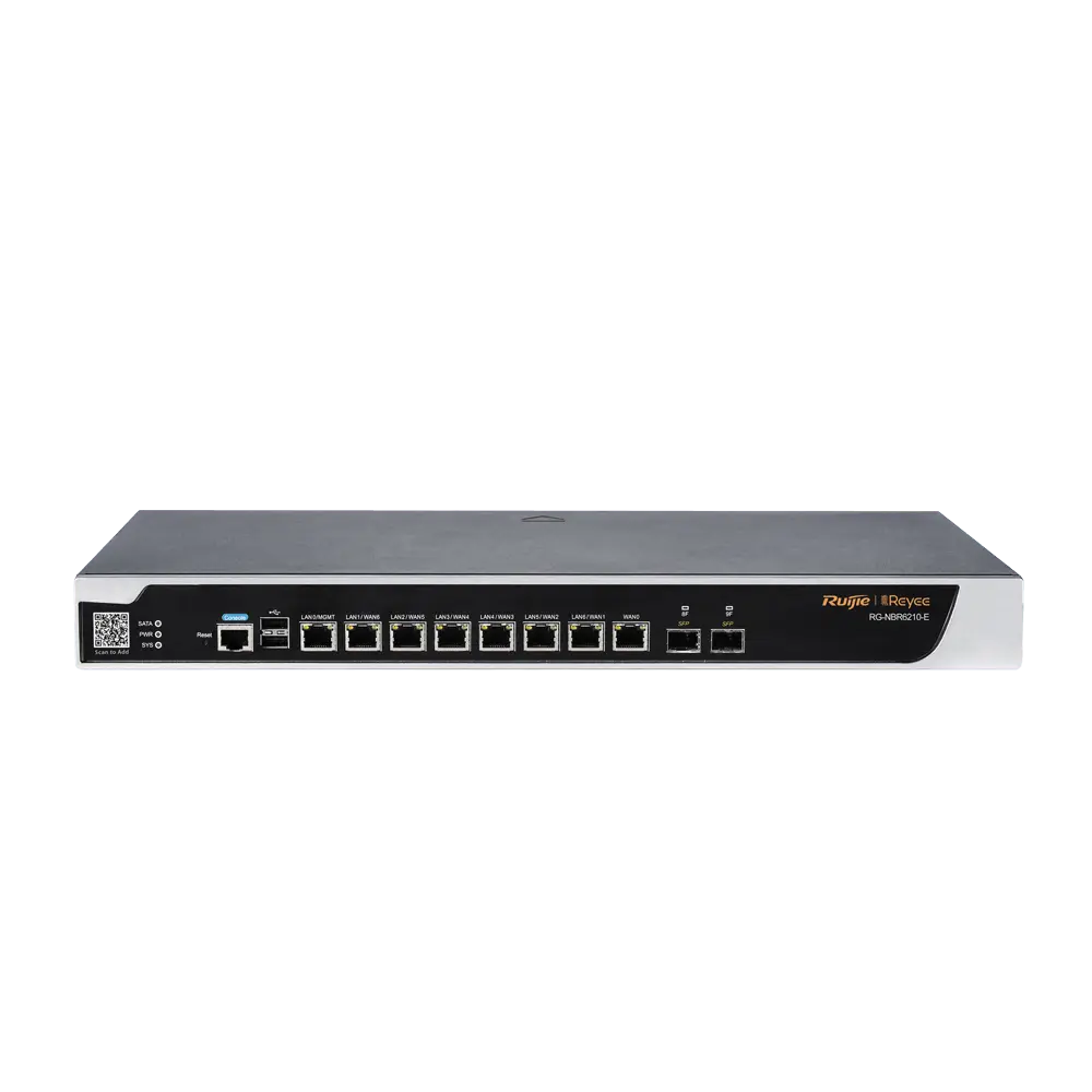Routeur Ruijie Cloud / Référence RG-NBR6210-E - TSA Distribution