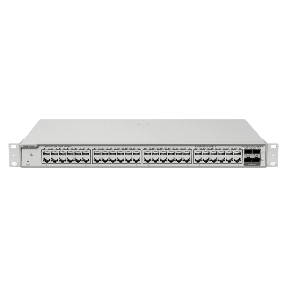 Switch Reyee Cloud 3 / Référence RG-NBS5200-48GT4XS - TSA Distribution