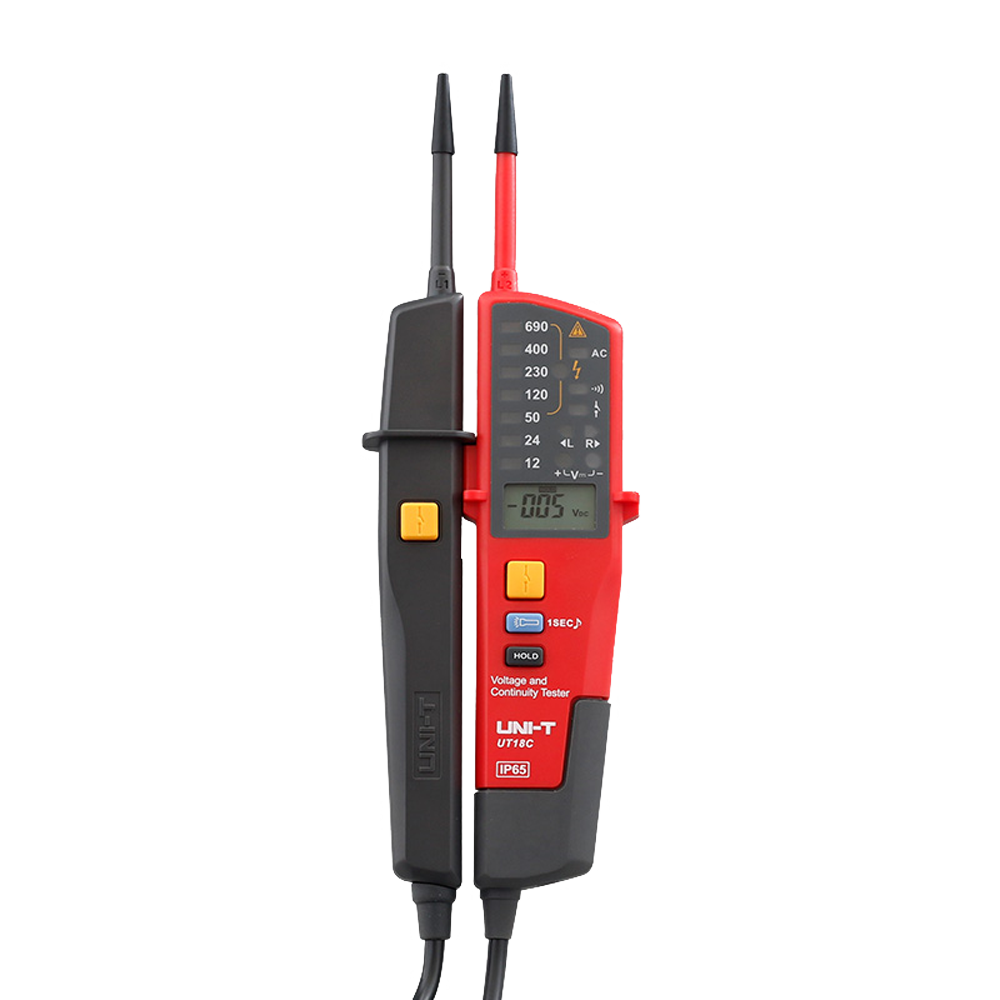 Détecteur de tension et de continuité CAT III 690 V / CAT IV 600 V UNI-T / Référence UT18C-V