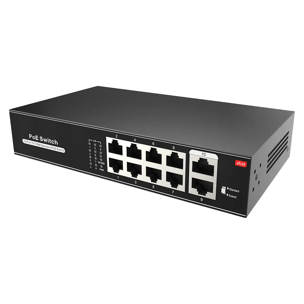 Switch PoE / Référence SW1008POE-100-E - TSA Distribution