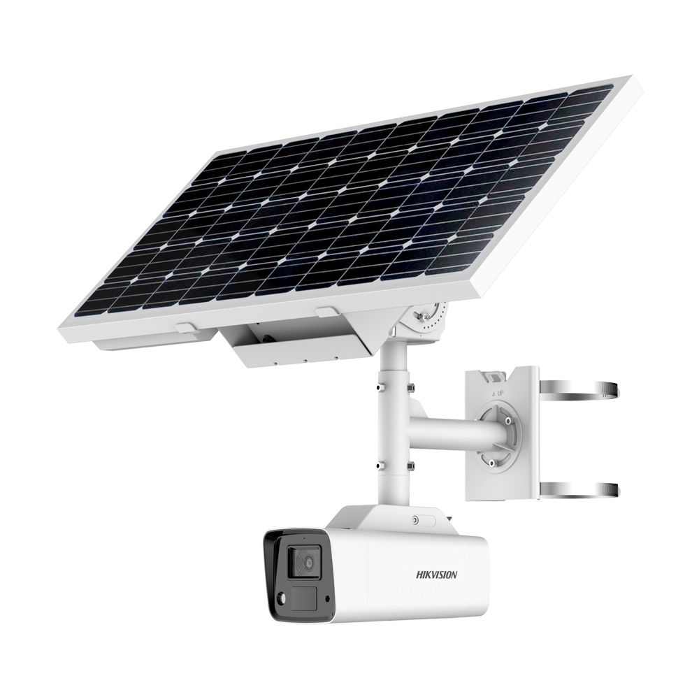Caméra IP HIKVISION 4G avec alimentation autonome solaire / Référence DS-2XS2T47G1-LDH/4G/C18S40