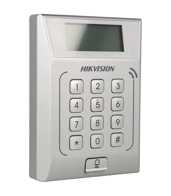 Contrôle d'accès intérieur HIKVISION avec clavier - carte Em card / Référence DS-K1T802E - TSA Distribution
