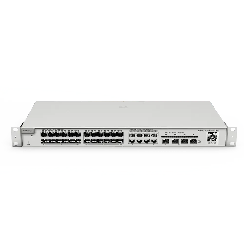 Switch Cloud L2 Reyee / Référence RG-NBS3200-24SFP/8GT4XS - TSA Distribution