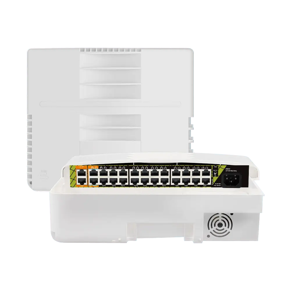 Switch PoE extérieur / Référence SW2624POE-G-300-OUT - TSA Distribution