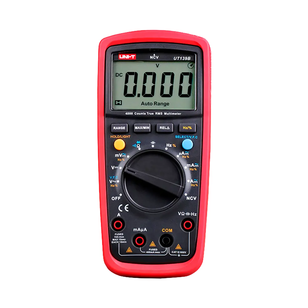 Multimètre numérique avec fonction True RMS / Référence UT139B - TSA Distribution
