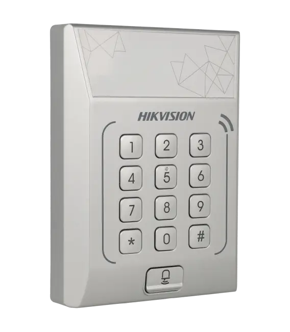 Contrôle d'accès intérieur HIKVISION avec clavier - carte EM card / Référence DS-K1T801E - TSA Distribution