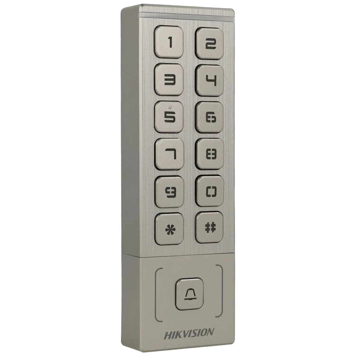 Contrôle d'accès intérieur - extérieur avec clavier - carte MIFARE HIKVISION / Référence DS-K1T809MX