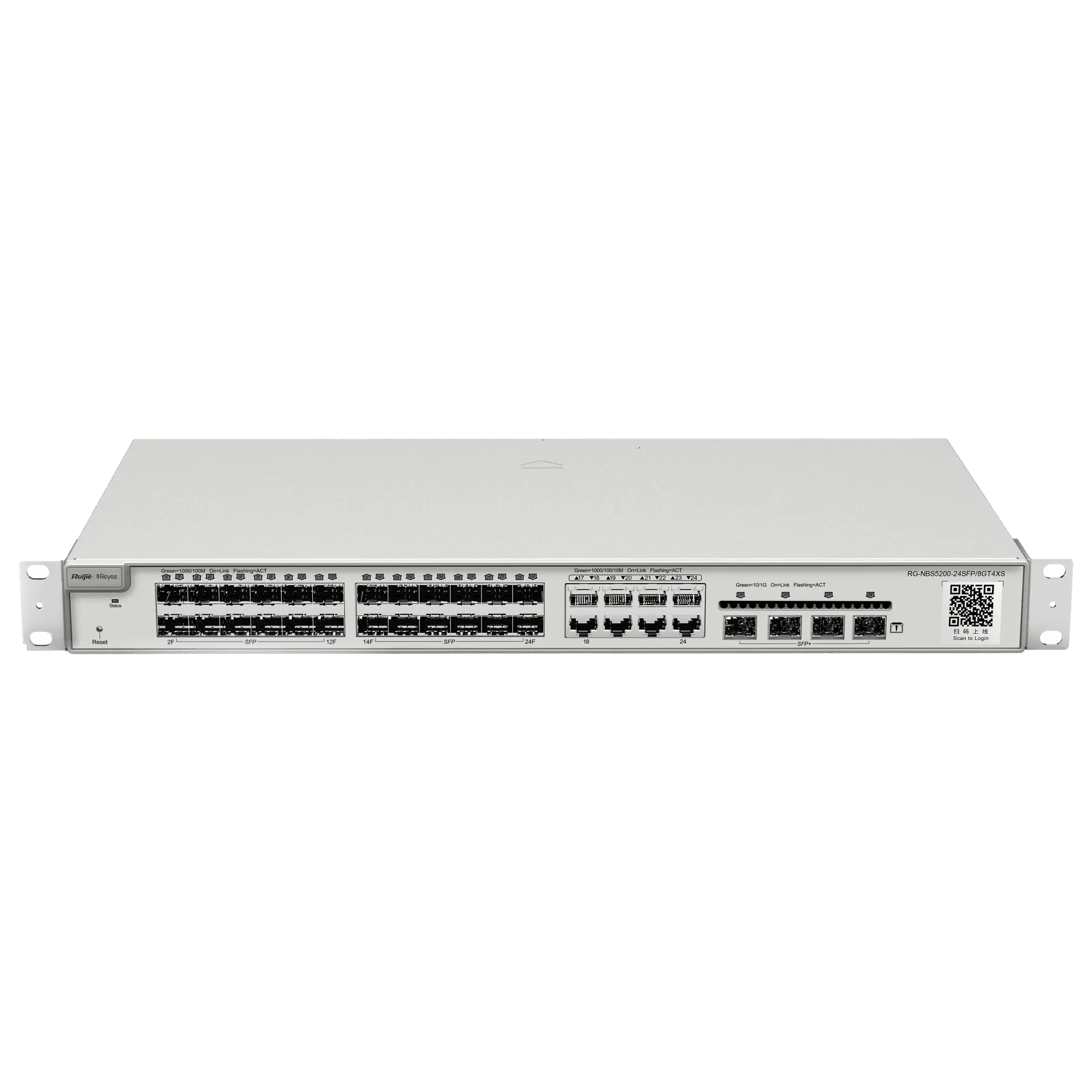 Switch Reyee Cloud 3 / Référence RG-NBS5200-24SFP/8GT4XS - TSA Distribution