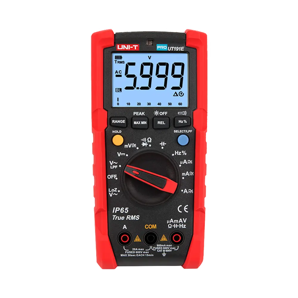 Multimètre numérique industriel True RMS / Référence UT191E - TSA Distribution