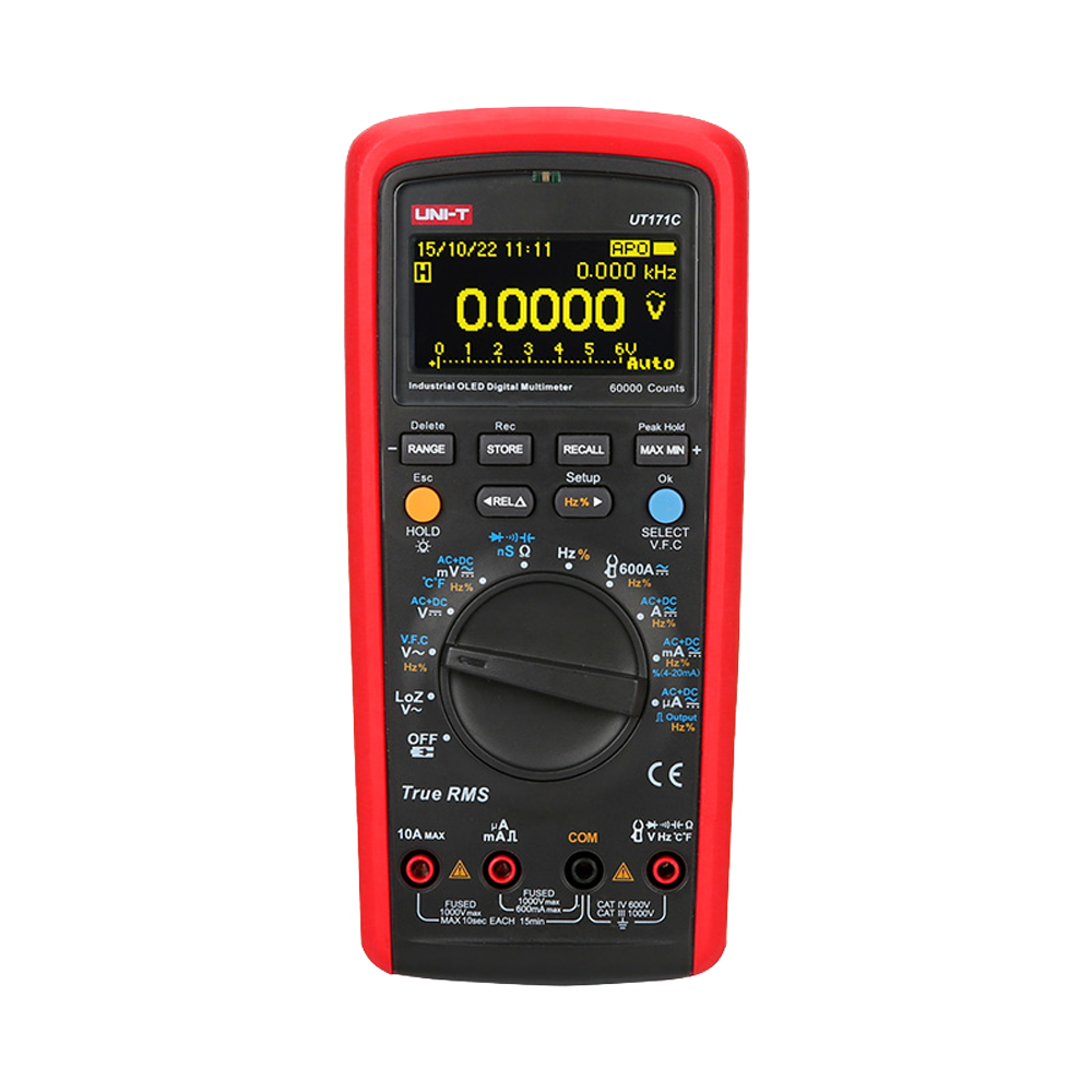 Multimètre numérique CAT III 1000V/ CAT IV 600V UNI-T / Référence UT171C