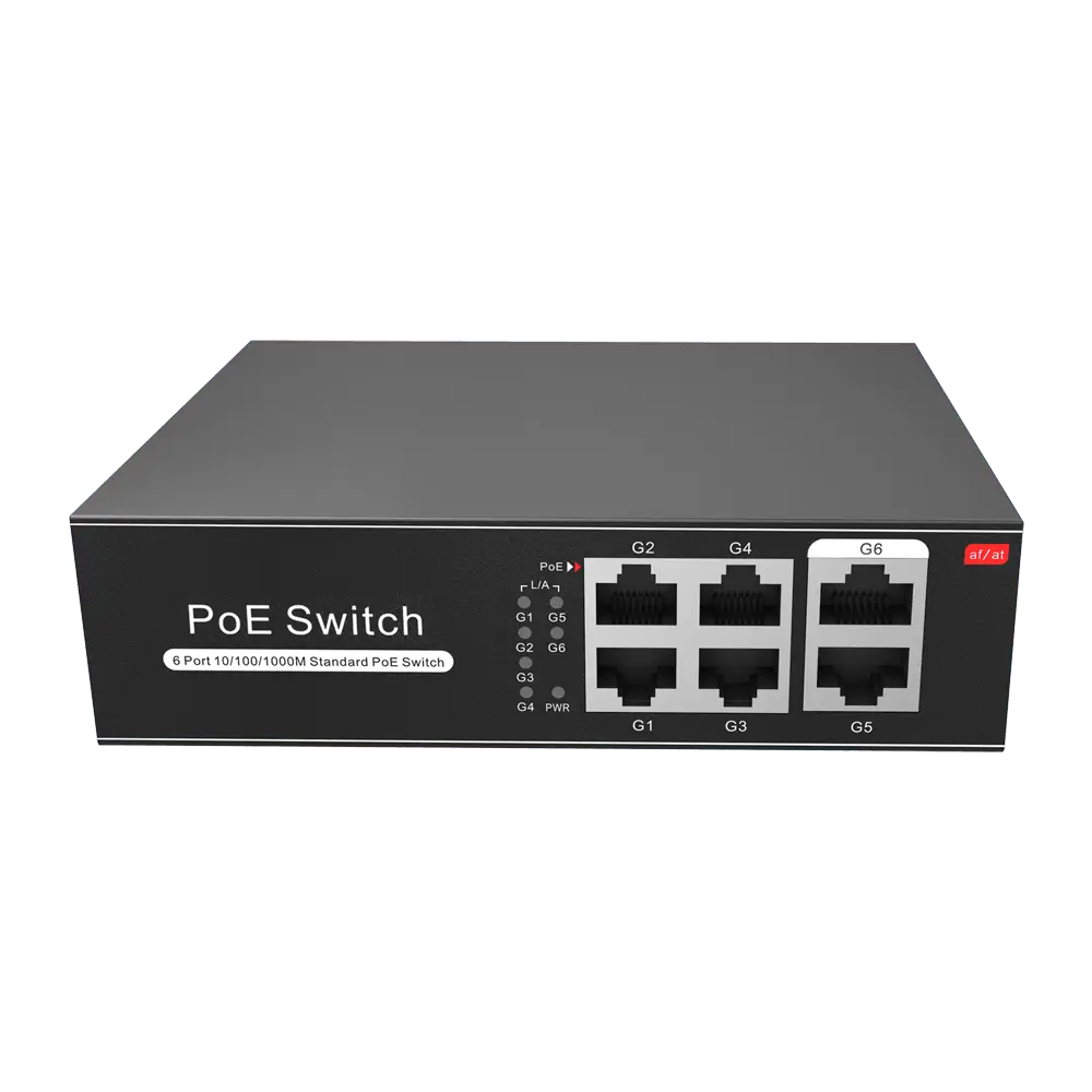 Switch PoE / Référence SW0604POE-G-65-E - TSA Distribution