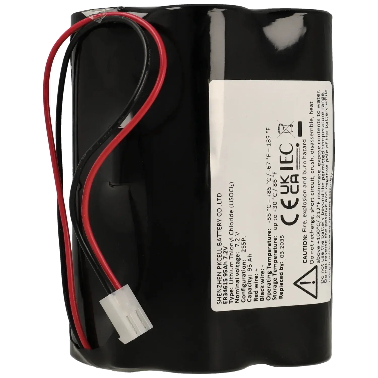 batterie AJAX, 7.2V 95Ah, INTERNALBATTERY-NB-72V95AH, batterie de secours AJAX, batterie système alarme, batterie haute capacité, batterie sécurité AJAX, alimentation de secours 7.2V, autonomie alarme AJAX, batterie longue durée AJAX,