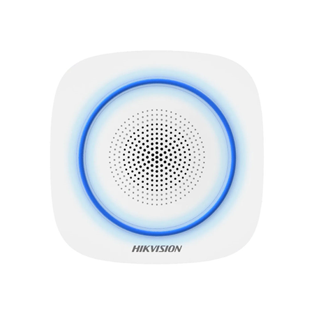Sirène radio intérieure AX PRO HIKVISION / Référence DS-PS1-I-WE (Bleu)