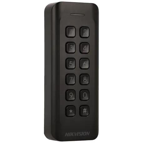 Lecteur intérieur - extérieur avec clavier - carte rfid 125khz HIKVISION / Référence DS-K1802EK - TSA Distribution