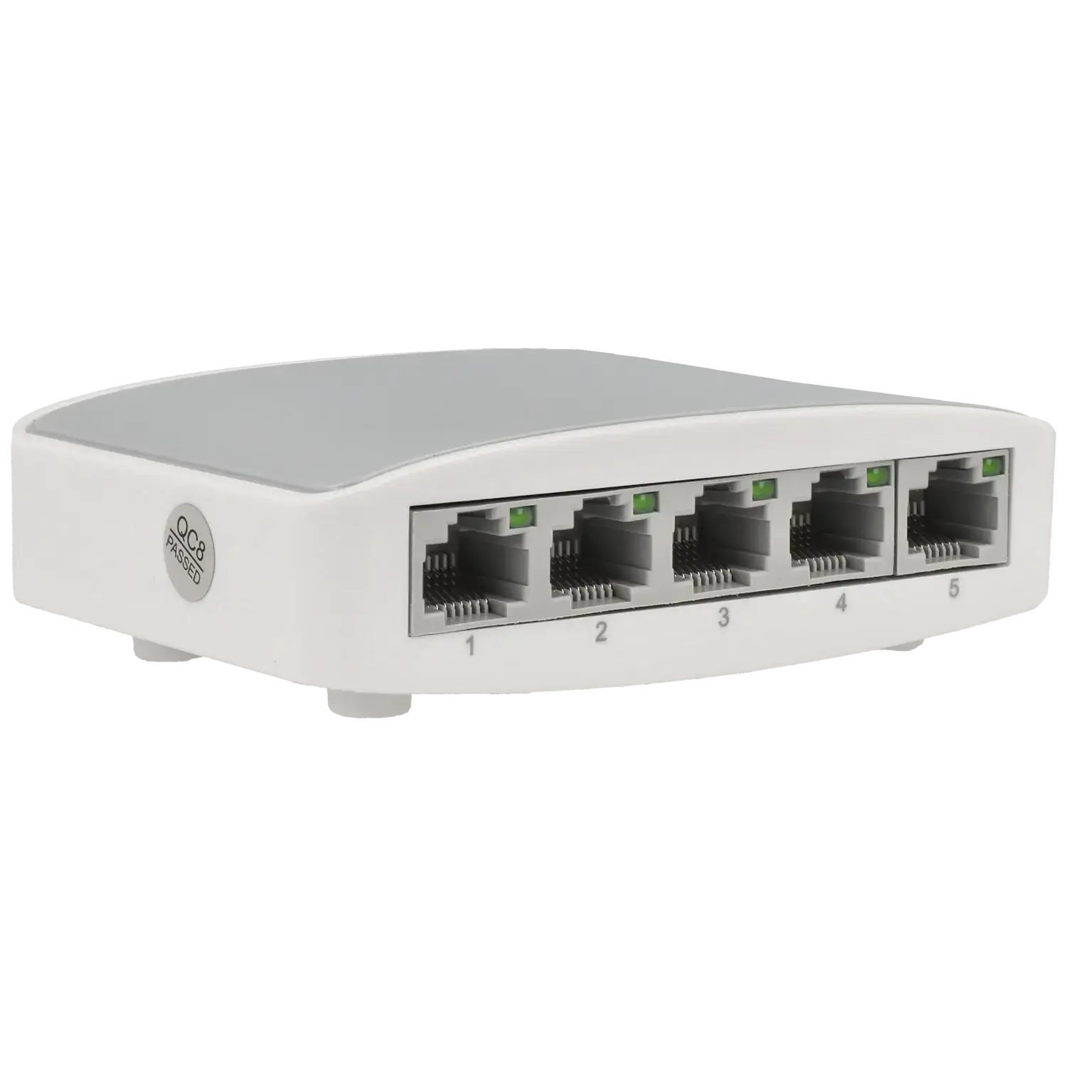 Switch neutre avec 5 ports / Référence A-SWITCH-05N-G