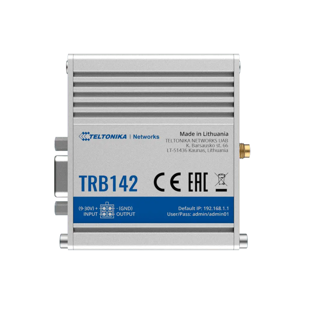 Passerelle Teltonika 4G Industriel / Référence TK-TRB142 - TSA Distribution