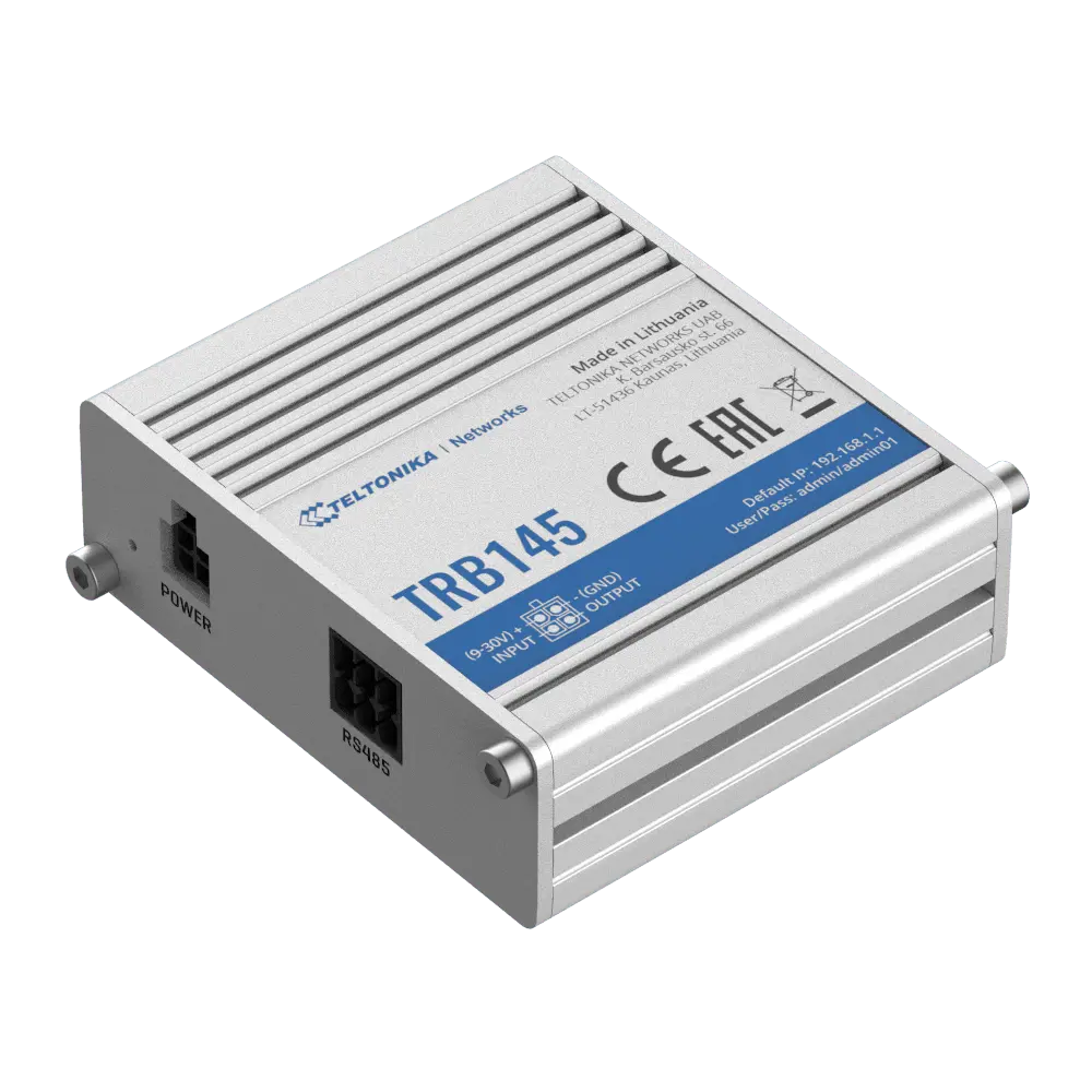 Passerelle Teltonika 4G Industriel / Référence TK-TRB145 - TSA Distribution