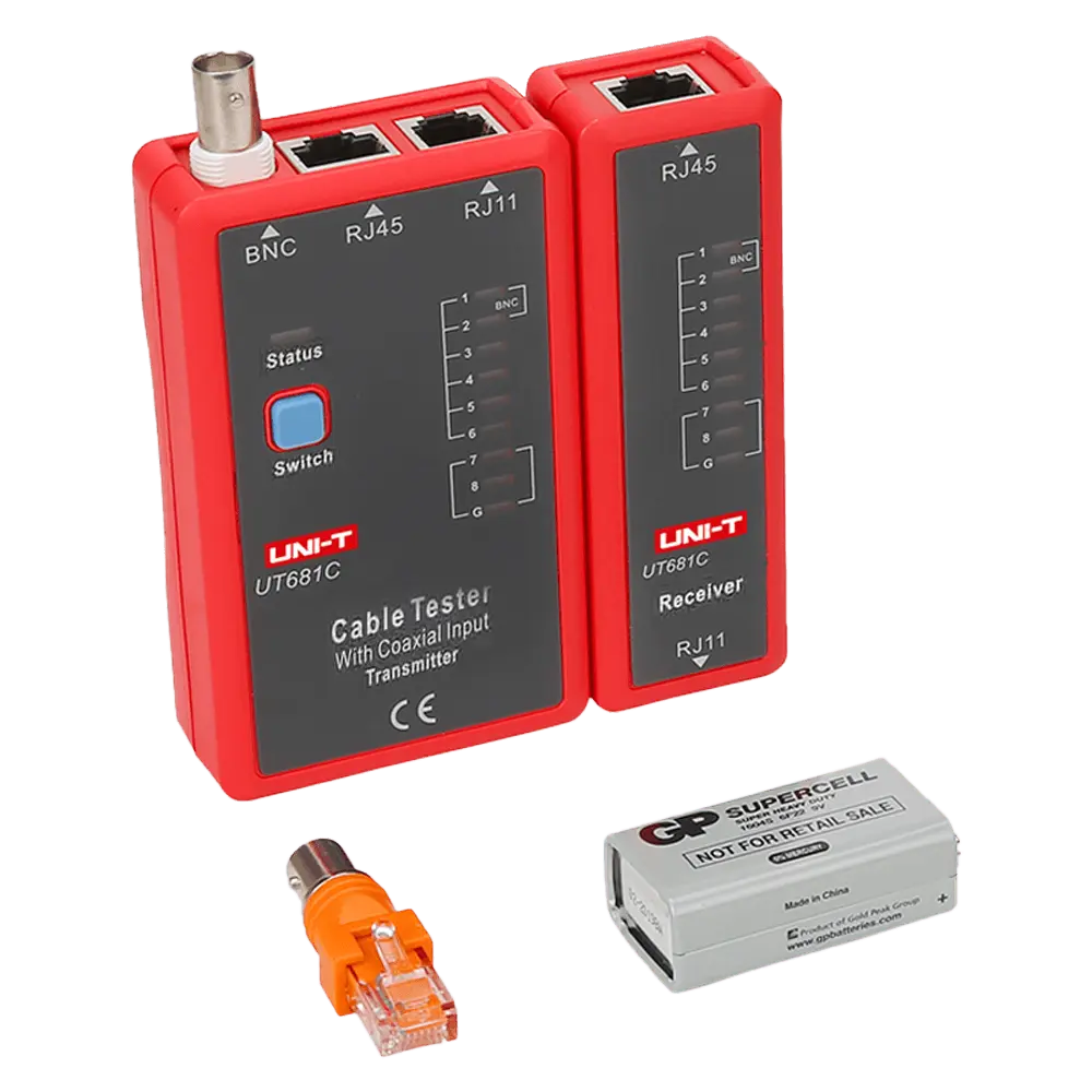 Testeur de câbles UNI-T / Référence UT681C - TSA Distribution