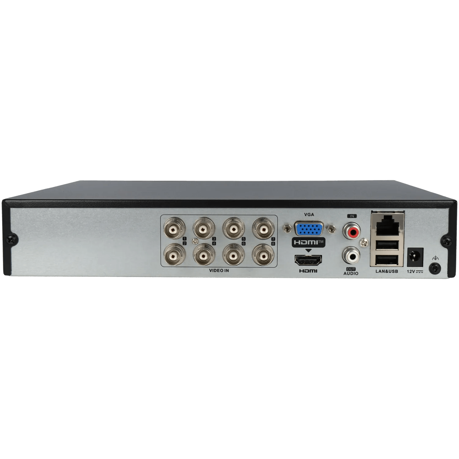 Enregistreur 5 en 1 HIKVISION (hd-cvi, hd-tvi, ahd, analogique et ip) 8 canaux et 8 mpx de résolution maximale / Référence HWD-7108MH/T