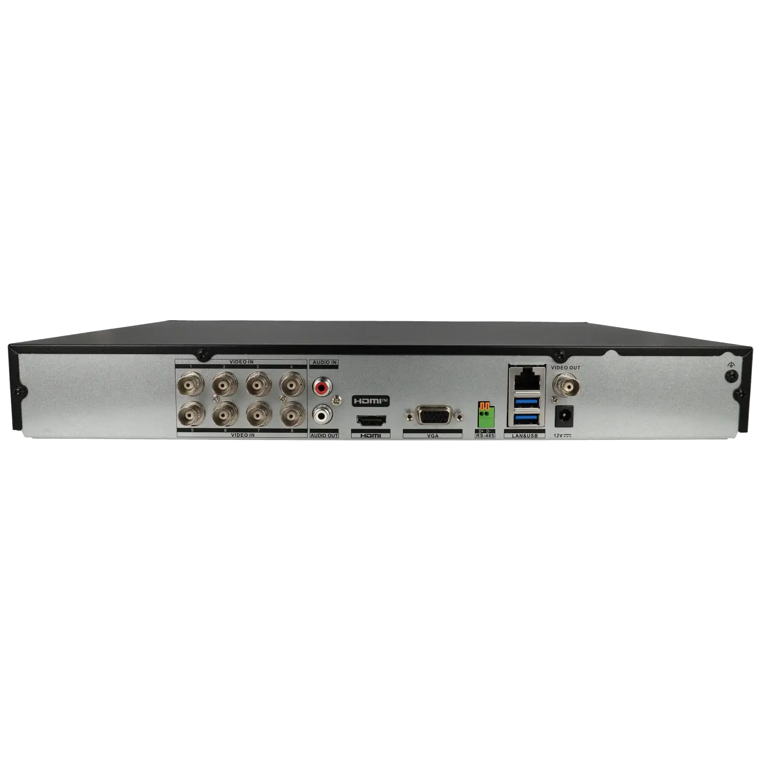 Enregistreur 5 en 1 HIKVISION (hd-cvi, hd-tvi, ahd, analogique et IP) pour 8 canaux et 8 mpx de résolution maximale