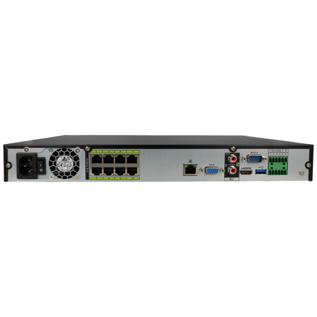 Enregistreur IP DAHUA pour 8 canaux et 32 mpx de résolution avec 8 ports PoE / Référence NVR5208-8P-EI