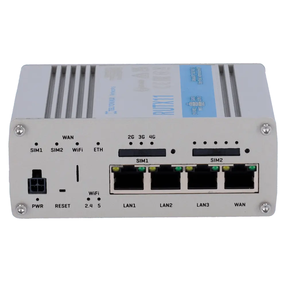 Routeur Teltonika 4G Industriel / Référence TK-RUTX11 - TSA Distribution