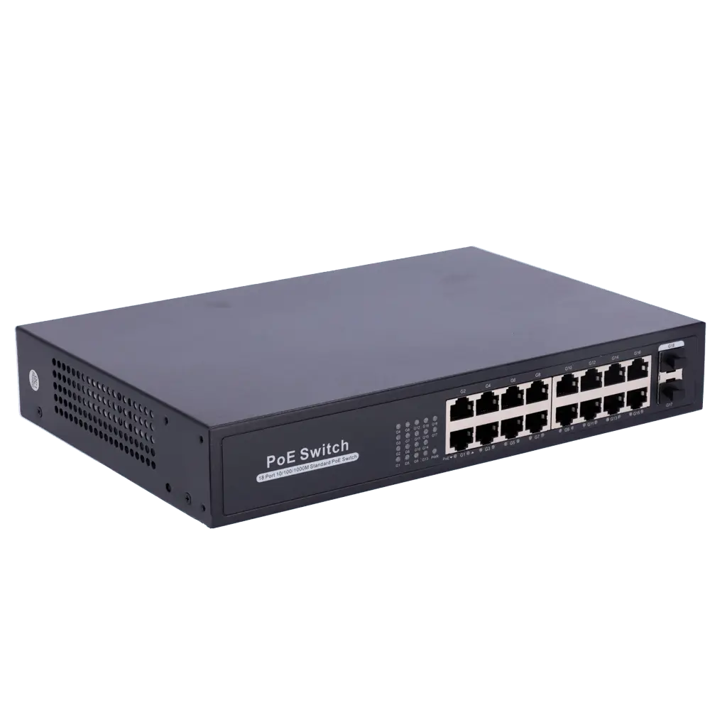 Switch PoE / Référence SW1816POE-GF-250-E - TSA Distribution