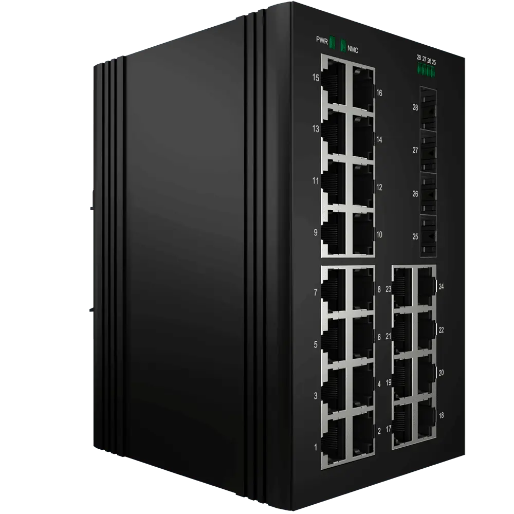 Switch PoE / Référence SW2624HIPOE-MGF-360-DIN - TSA Distribution