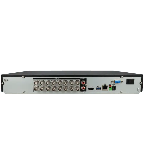 Enregistreur 5 en 1 DAHUA (hd-cvi, hd-tvi, ahd, analogique et ip) pour 16 canaux et 2 mpx de résolution maximale / Référence XVR5216AN-I3 - TSA Distribution