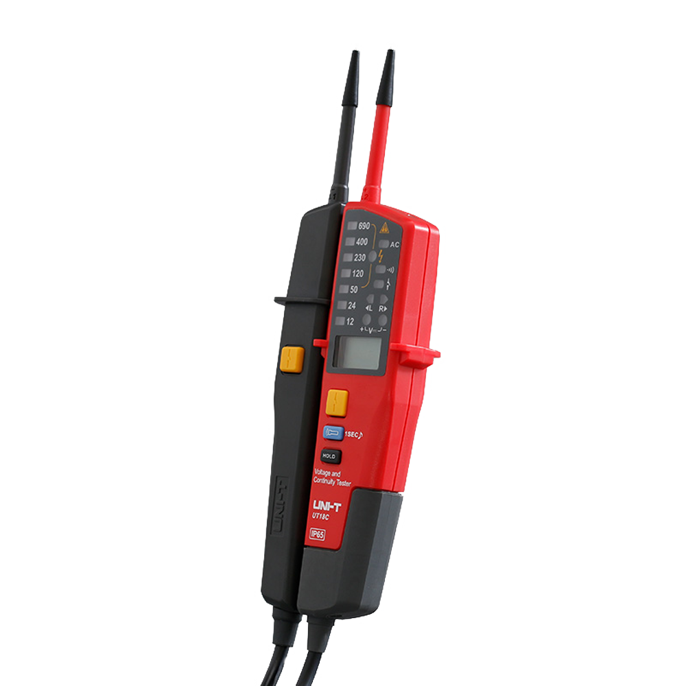 Détecteur de tension et de continuité CAT III 690 V / CAT IV 600 V UNI-T / Référence UT18C-V