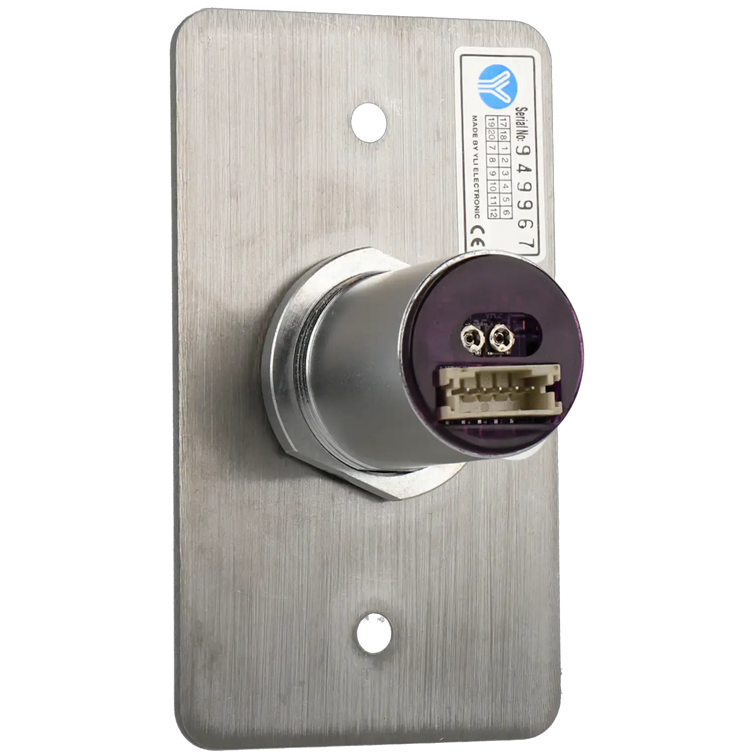 Bouton d'ouverture de porte sans contact / Référence ISK-841B(LED)