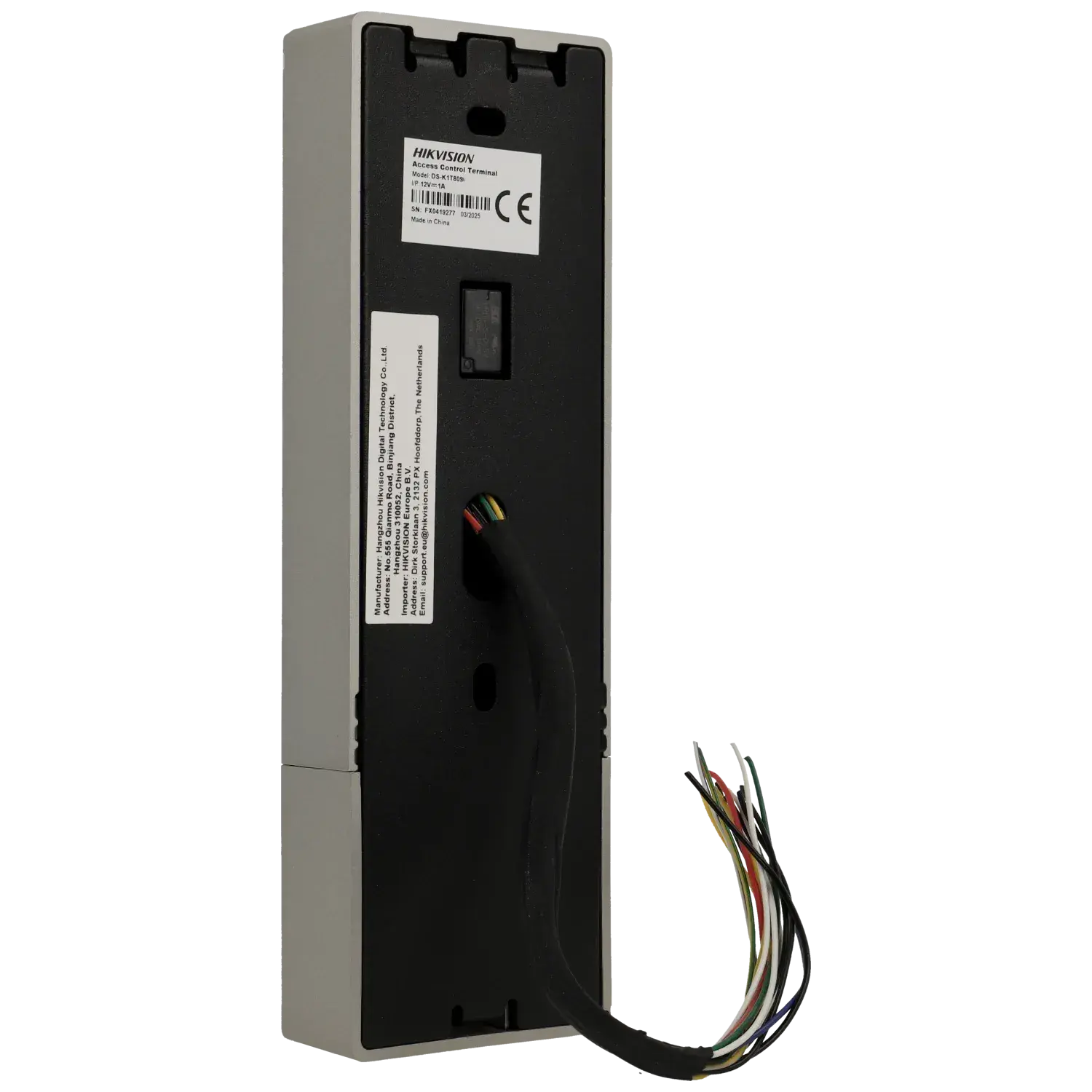 Contrôle d'accès intérieur - extérieur avec clavier - carte RFID HIKVISION / Référence DS-K1T809EX