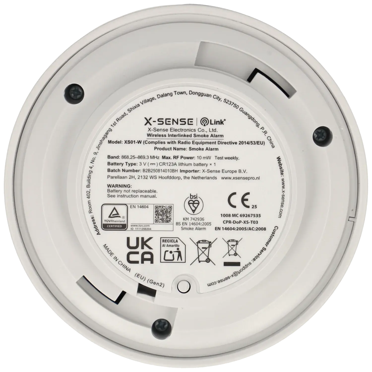 Détecteur de fumée autonome intelligent Link+ Pro X-SENSE / Référence XS01-M