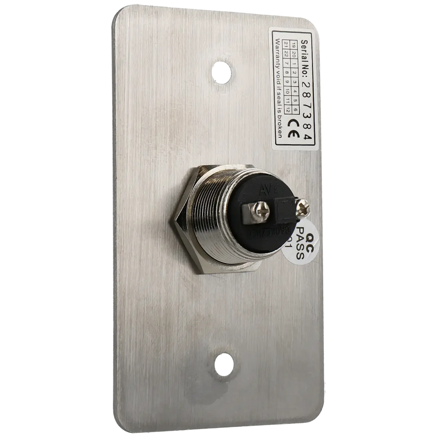 Bouton poussoir d'ouverture de porte / Référence PBK-814B TSA Distribution