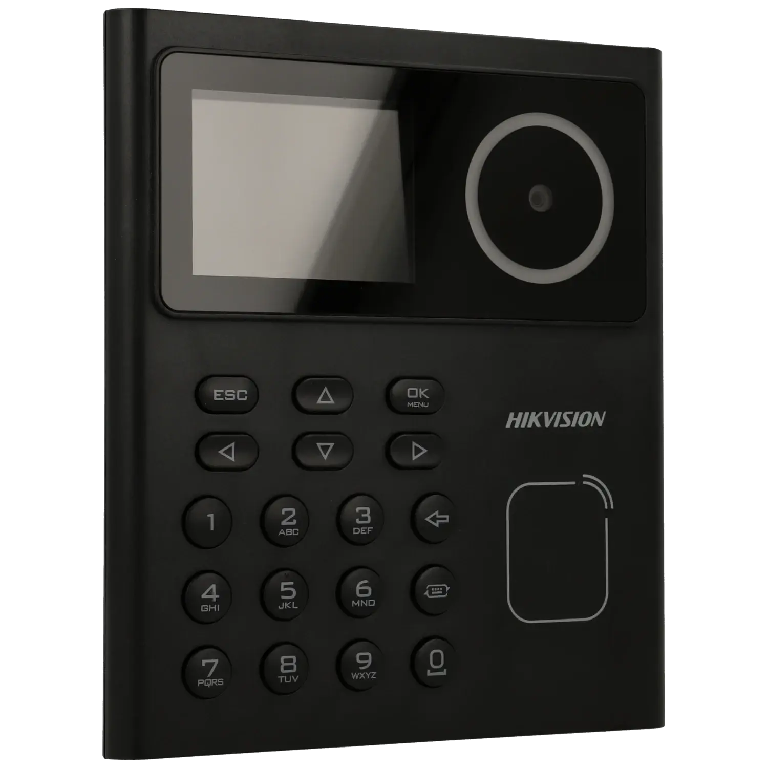 Terminal de reconnaissance faciale HIKVISION intérieur avec clavier et carte / Référence DS-K1T320MX - TSA Distribution