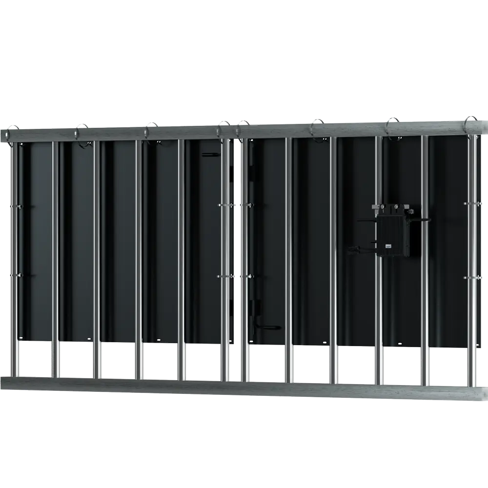 Kit panneau solaire pour installation sur balcon / Référence TSOL-ESK400-AIRV