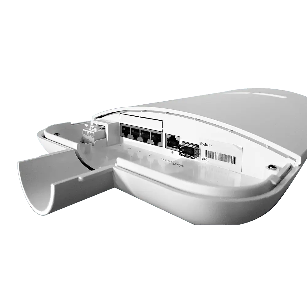 Commutateur POE extérieur / Référence SW0504POE-G-60-OUT - TSA Distribution