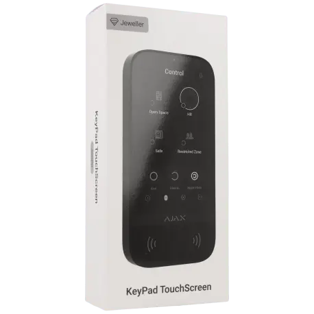 Clavier AJAX sans fil / Référence KEYPADTOUCHSCREEN-B - TSA Distribution