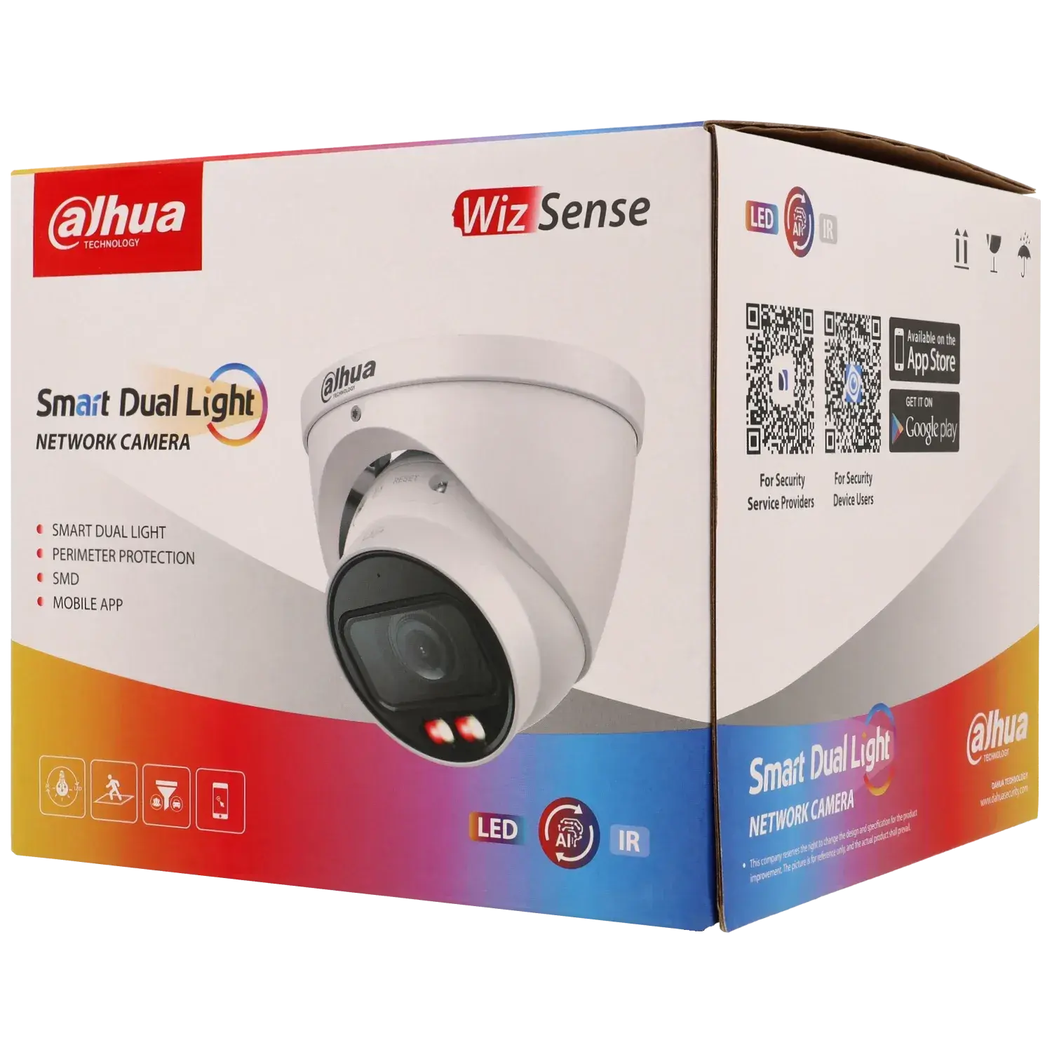 Caméra DAHUA mini dôme IP avec 8 mégapixels et objectif zoom optique / Référence IPC-HDW2849T-ZS-IL