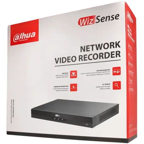 Enregistreur IP DAHUA pour 8 canaux et 32 mpx de résolution avec 8 ports PoE / Référence NVR5208-8P-EI - TSA Distribution