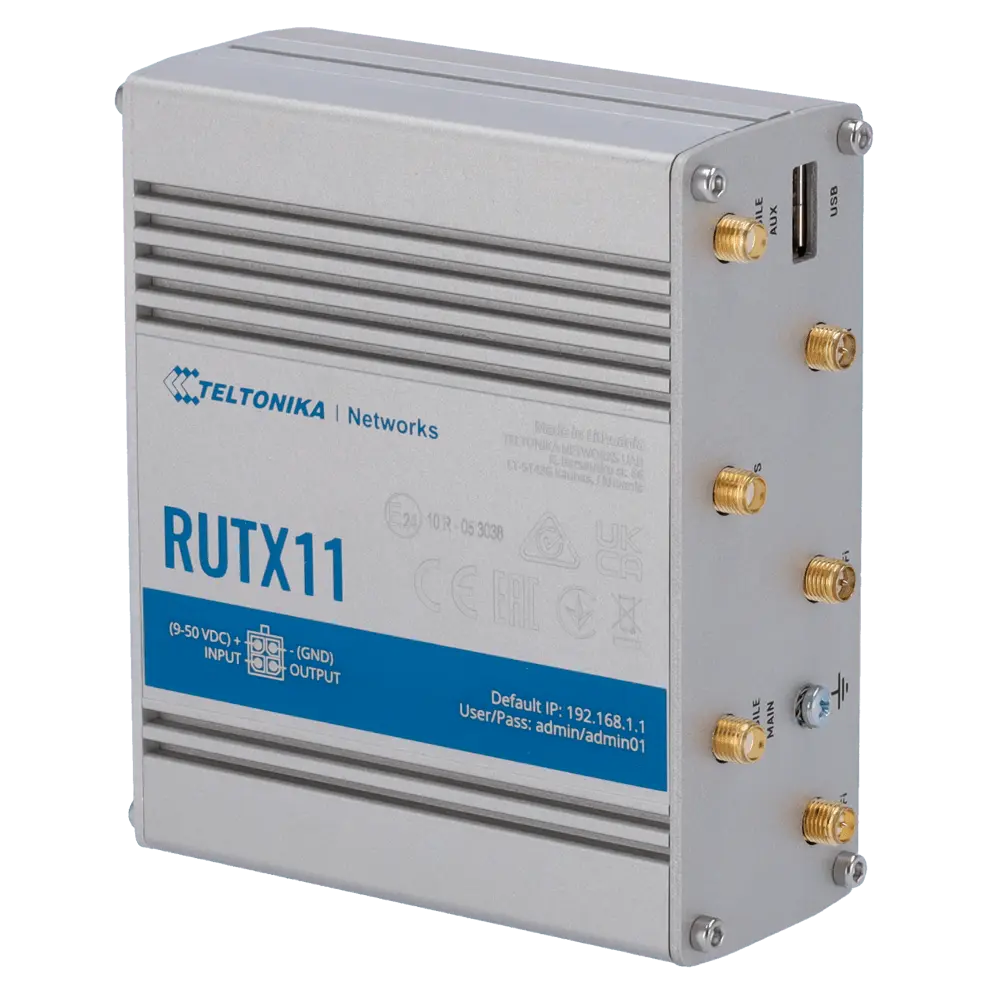 Routeur Teltonika 4G Industriel / Référence TK-RUTX11 - TSA Distribution