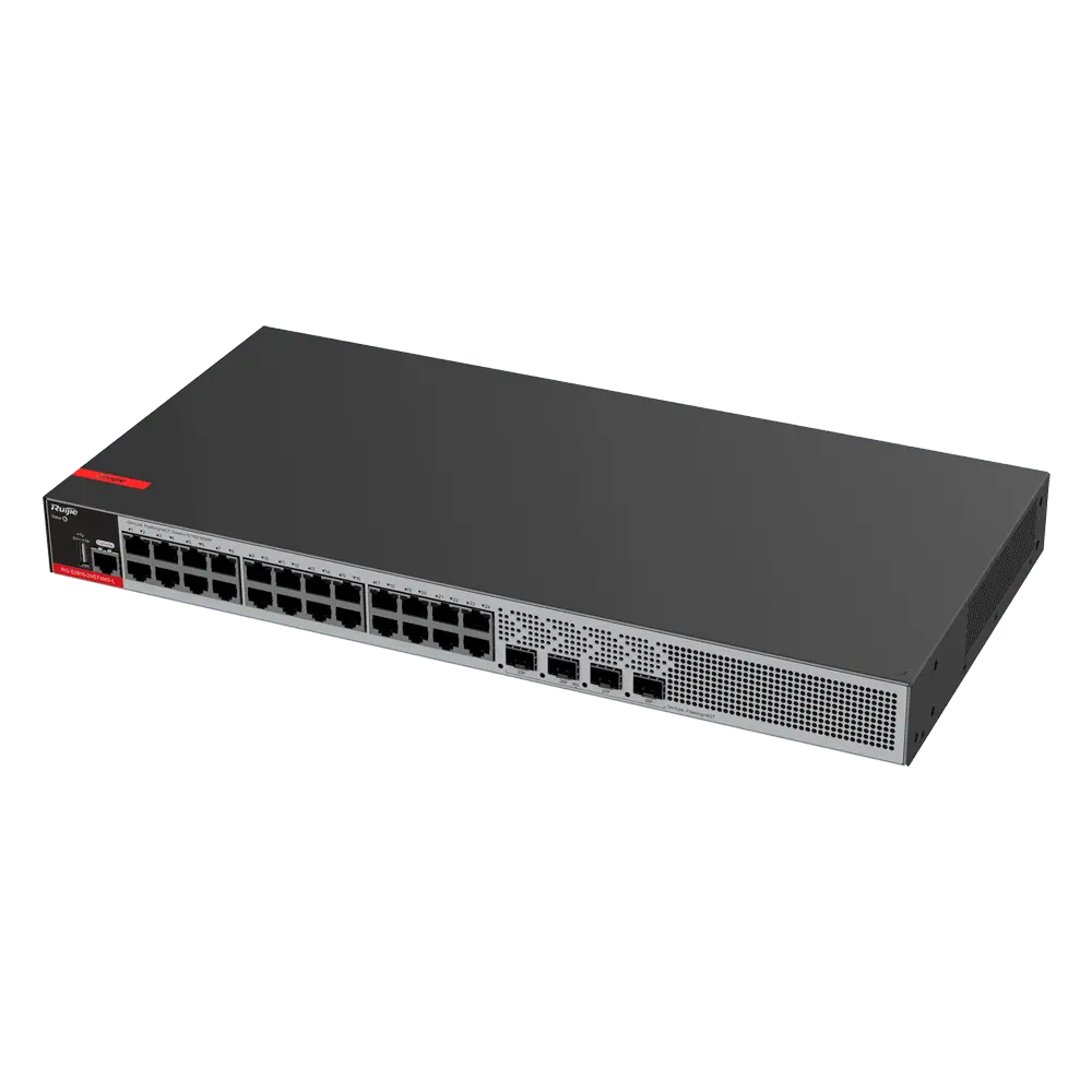 Switch Cloud L2+ Ruijie / Référence RG-S2915-24GT4MS-L - TSA Distribution