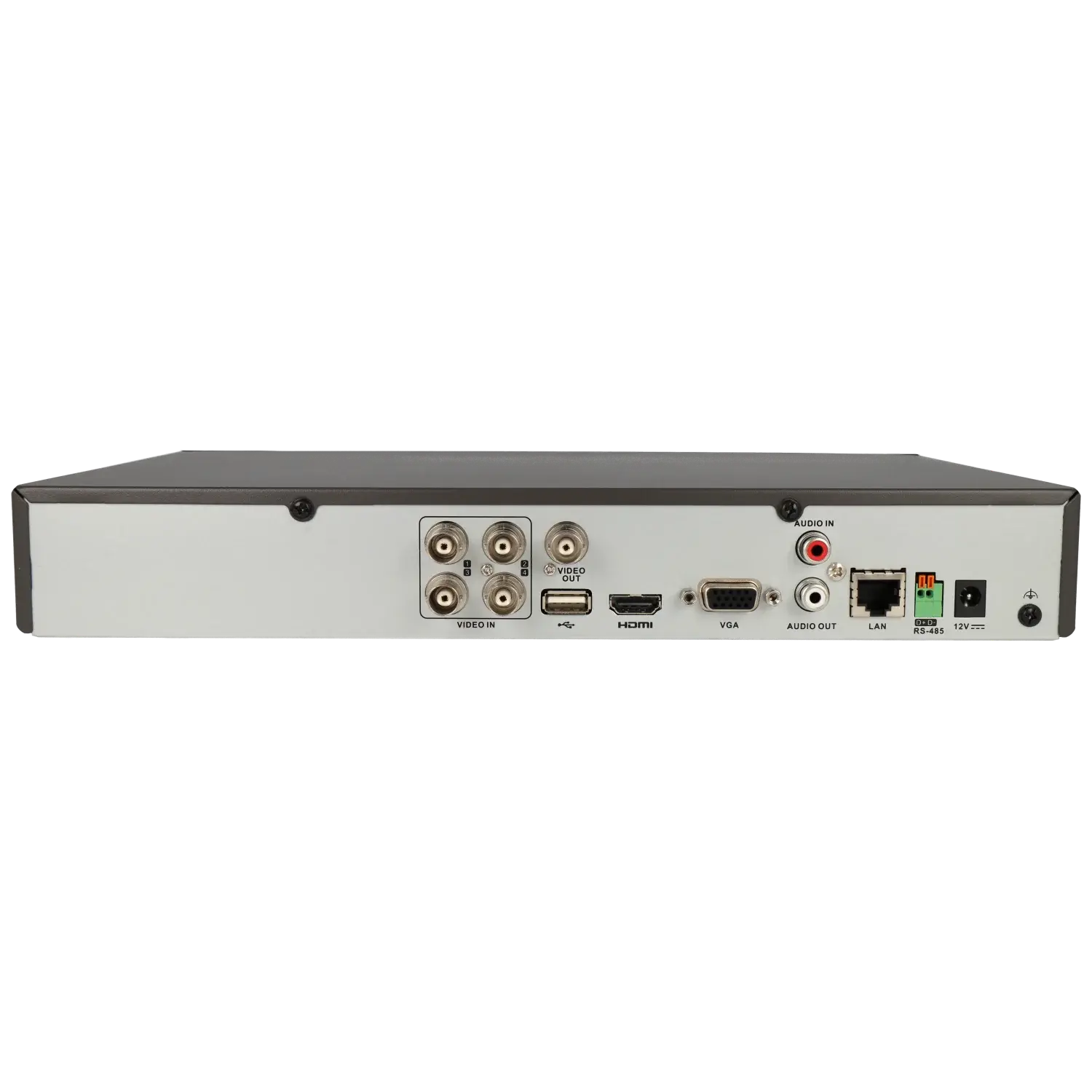 Enregistreur HIKVISION 5 en 1 (hd-cvi, hd-tvi, ahd, analogique et IP) pour 4 canaux et 8 mpx de résolution maximale / Référence iDS-7204HUHI-M1/S - TSA Distribution